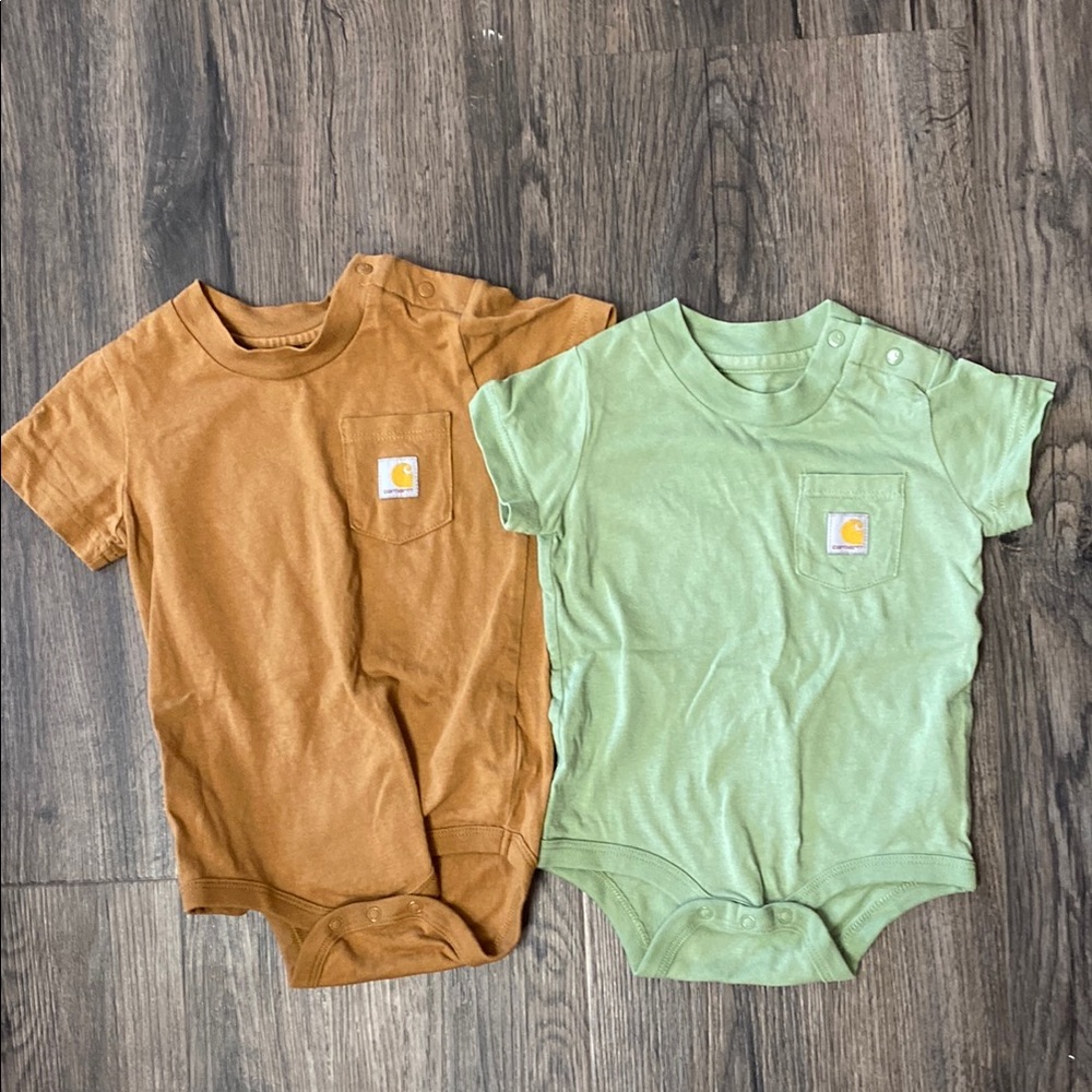 Carhartt Baby Boys Tees Sizes 6 mo & 12 mo